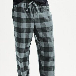 Men's Sonoma Goods For Life Flannel Drawstring PJ Pants Buffalo Plaid LG NWT